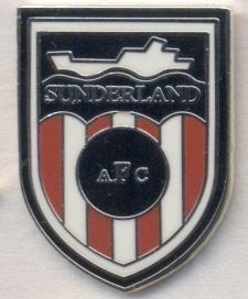 футбол.клуб Сандерленд (Англия)1 ЭМАЛЬ /Sunderland FC,England football pin badge