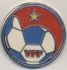 Вьетнам,федерация футбола,№5,ЭМАЛЬ /Vietnam football federation enamel pin badge