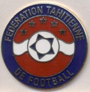 Таити, федерация футбола, ЭМАЛЬ, большой / Tahiti football federation pin badge