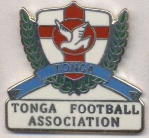 Тонга, федерация футбола, №3, ЭМАЛЬ / Tonga football federation enamel pin badge