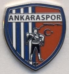 футбольный клуб Анкараспор (Турция)4 ЭМАЛЬ / Ankara SK,Turkey football pin badge