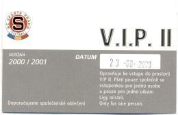 билет Спарта/Sparta Praha Czech/Чехия-Зимбру/Zimbru Mold/Молд.2000a match ticket