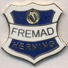 футбол.клуб Хернинг Фремад (Дания), ЭМАЛЬ / Herning Fremad, Denmark football pin