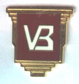 футбольный клуб Вайле (Дания)2 ЭМАЛЬ /Vejle BK,Denmark football enamel pin badge