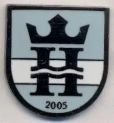футбол.клуб Хельсингер (Дания)1 ЭМАЛЬ / FC Helsingor, Denmark football pin badge