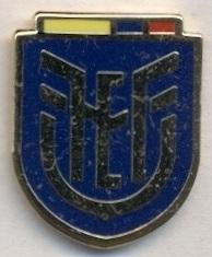 Эквадор,федерация футбола,№5,ЭМАЛЬ /Ecuador football federation enamel pin badge
