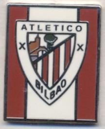 футбол.клуб Атлетико Бильбао (Испания) ЭМАЛЬ /Atletico Bilbao,Spain football pin