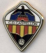 футбол.клуб Кастельон (Испания)2 ЭМАЛЬ / CD Castellon, Spain football pin badge