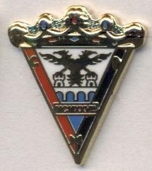 футбольный клуб Мирандес (Испания) ЭМАЛЬ / CD Mirandes, Spain football pin badge