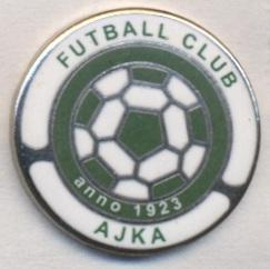 футбольный клуб Айка (Венгрия) ЭМАЛЬ / FC Ajka,Hungary football enamel pin badge
