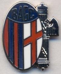футбол.клуб Болонья(Италия)2 ЭМАЛЬ /Bologna AGC,Italy football replica pin badge