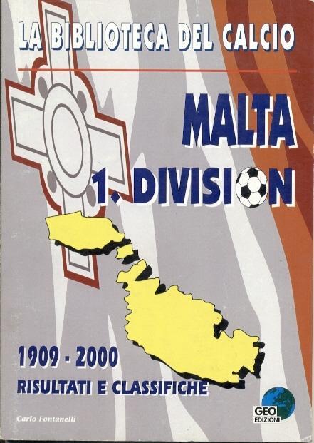 книга Мальта чемпионаты, вся история / Malta football championships history book