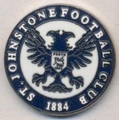 футбол.клуб Сент-Джонстон (Шотл.)3 ЭМАЛЬ / St.Johnstone FC,Scotland football pin