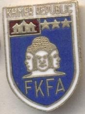 Камбоджа, федерация футбола, №6, ЭМАЛЬ / Cambodia football federation pin badge