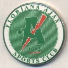футбол.клуб Флориана Аякс (Мальта)тяжмет /Floriana Ajax,Malta football pin badge