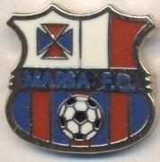 футбольный клуб Марса (Мальта), тяжмет /Marsa FC,Malta football enamel pin badge