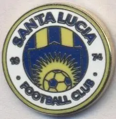 футбол.клуб Санта-Лючия (Мальта) ЭМАЛЬ / Santa Lucia FC,Malta football pin badge