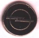 автомобиль Опель, №3, тяжелый металл / Opel car pin badge