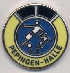 футбол.клуб П.-Халле(Бельгия) ЭМАЛЬ/SK Pepingen-Halle,Belgium football pin badge