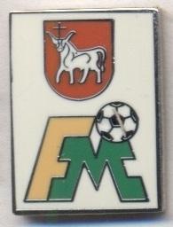 футбол.клуб НФА Каунас (Литва)2 ЭМАЛЬ / NFA Kaunas, Lithuania football pin badge