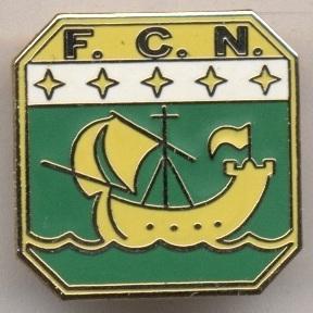 футбольный клуб Нант (Франция)2 ЭМАЛЬ / FC Nantes, France football enamel badge