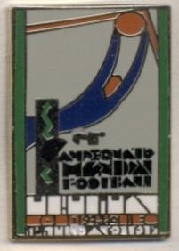 Чемпионат Мира ЧМ-1930(Уругвай)2 ЭМАЛЬ/World cup 1930 Uruguay football pin badge
