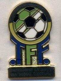 Танзания, федерация футбола, №3, ЭМАЛЬ / Tanzania football federation pin badge