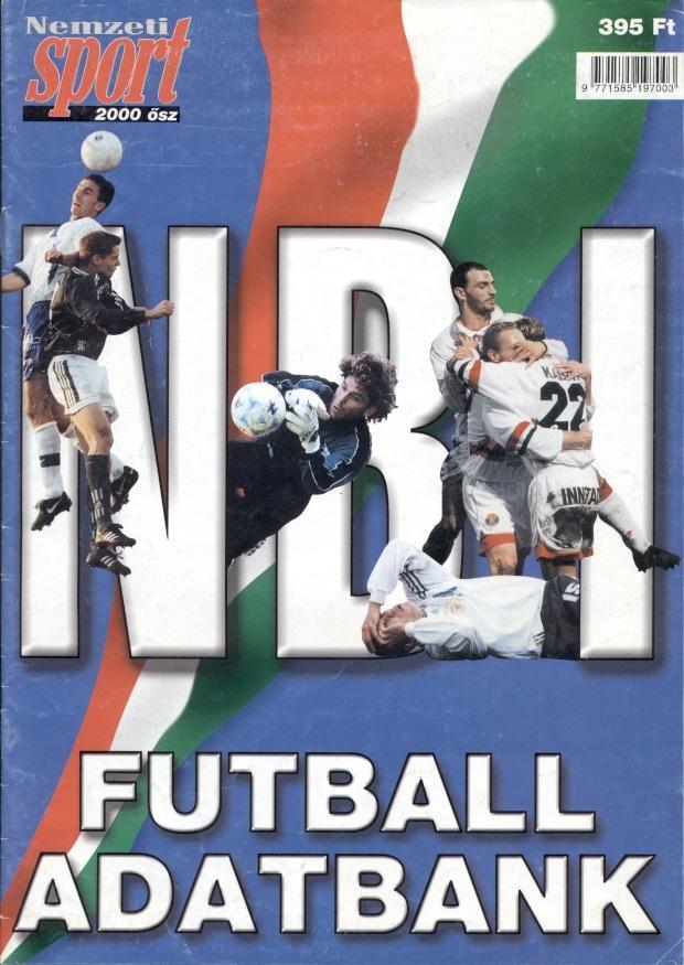 Венгрия,чемпионат 2000-01,спецвыпуск Nemzeti Sport football season guide Hungary
