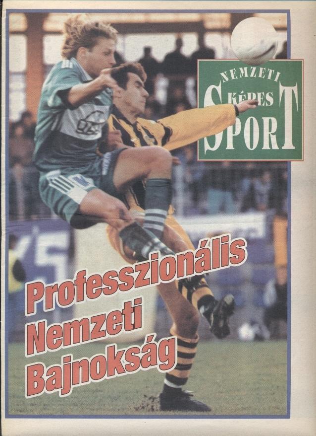 Венгрия,чемпионат 1998-99, спецвыпуск Nemzeti Kepes Sport football guide Hungary