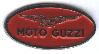 мотоцикл байк Мото Гуцци, тяжелый металл / Moto Guzzi motorcycle byke pin badge