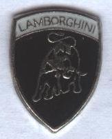 автомобиль Ламборгини, №5, тяжелый металл / Lamborghini car pin badge