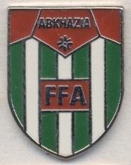 Абхазия,федерация футбола(не-ФИФА)2 ЭМАЛЬ/Abkhazia football federation pin badge