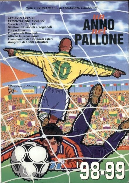 книга Весь Мир, ежегодник 1998-99 футбол / Anno-Pallone World football yearbook