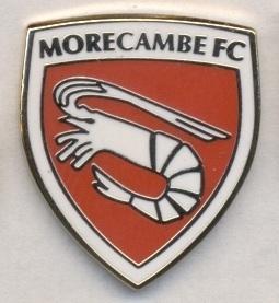 футбольный клуб Моркам (Англия) ЭМАЛЬ / Morecambe FC, England football pin badge