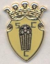 футбол.клуб Касем (Португалия) ЭМАЛЬ/SC Cacem,Portugal football enamel pin badge