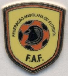 Ангола, федерация футбола,№1 ЭМАЛЬ / Angola football federation enamel pin badge