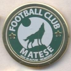 футбол.клуб Матезе (Италия) офиц. тяжмет / FC Matese, Italy football pin badge