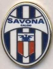 футбольный клуб Савона (Италия)2 ЭМАЛЬ / Savona Calcio, Italy football pin badge