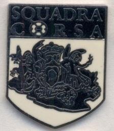 Корсика,федерация футбола (не-ФИФА)2 ЭМАЛЬ/Corsica football federation pin badge