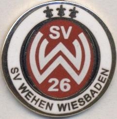 футбол.клуб Веен (Германия) ЭМАЛЬ /SV Wehen Wiesbaden,Germany football pin badge