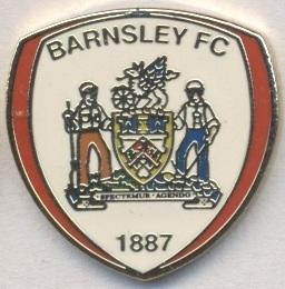футбольный клуб Барнсли (Англия)2 ЭМАЛЬ / Barnsley FC,England football pin badge