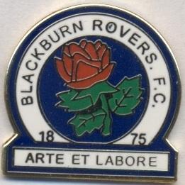 футбол.клуб Блэкберн (Англия) ЭМАЛЬ /Blackburn Rovers,England football pin badge