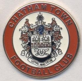 футбол.клуб Чатем (Англия), ЭМАЛЬ / Chatham Town FC, England football pin badge