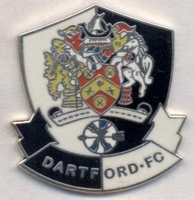 футбольный клуб Дартфорд (Англия) ЭМАЛЬ / Dartford FC,England football pin badge