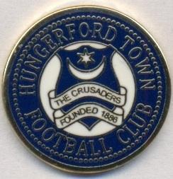футбол.клуб Хангерфорд (Англия) ЭМАЛЬ / Hungerford Town FC, England football pin