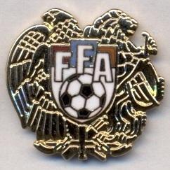 Армения,федерация футбола,№2 ЭМАЛЬ /Armenia football federation enamel pin badge