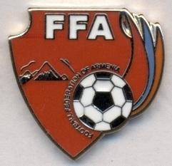 Армения,федерация футбола,№3 ЭМАЛЬ /Armenia football federation enamel pin badge