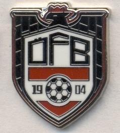 Австрия,федерация футбола,№5 ЭМАЛЬ /Austria football federation enamel pin badge