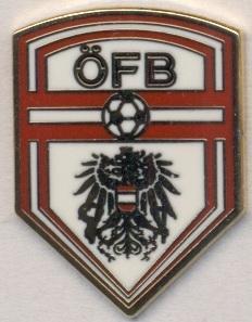 Австрия,федерация футбола,№6 ЭМАЛЬ /Austria football federation enamel pin badge