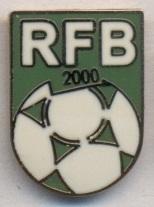 футбольный клуб Буссю (Бельгия)1 ЭМАЛЬ / RFB Boussu,Belgium football pin badge